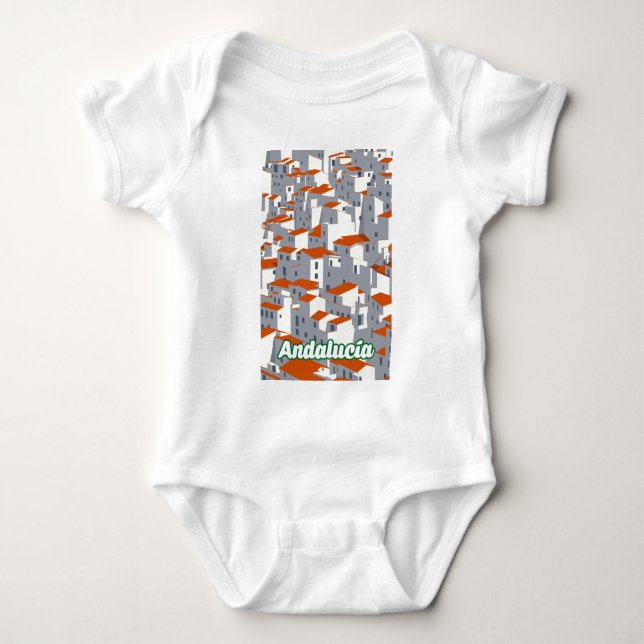 Andalusien 3 baby strampler (Vorderseite)