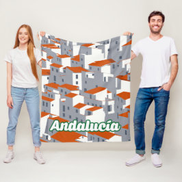 Andalusien 3 fleecedecke
