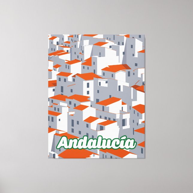 Andalusien 3 leinwanddruck (Vorderseite)