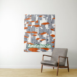 Andalusien 3 wandteppich