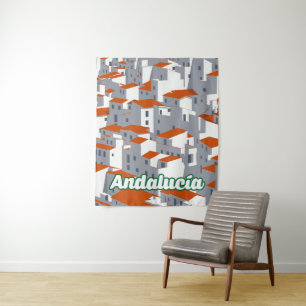 Andalusien 3 wandteppich