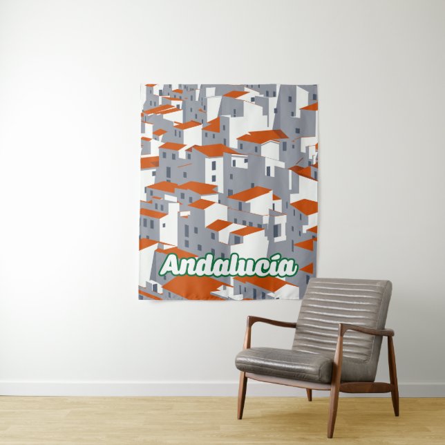 Andalusien 3 wandteppich (Beispiel)