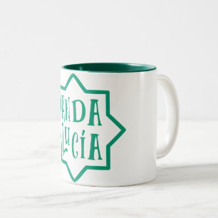 Andalusien 5 zweifarbige tasse