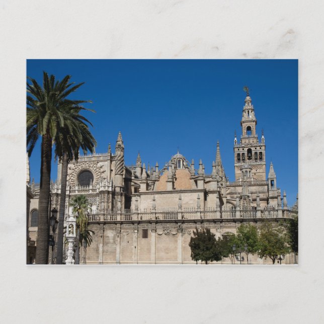 Andalusien - Kathedrale Sevilla Postkarte (Vorderseite)