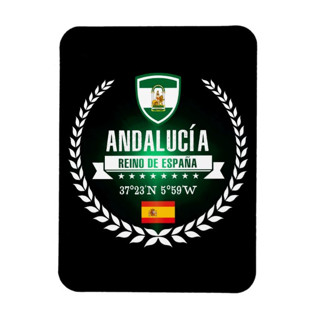 Andalusien Magnet (Vertikal)