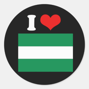 Andalusien Runder Aufkleber