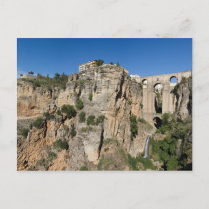 Andalusien - Schlucht der Postkarte von Ronda