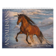 Andalusier von Carol J. Walker Horst Calendar