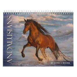 Andalusier von Carol J. Walker Horst Calendar Kalender