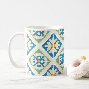 Andalusische Fliesen 13 Kaffeetasse