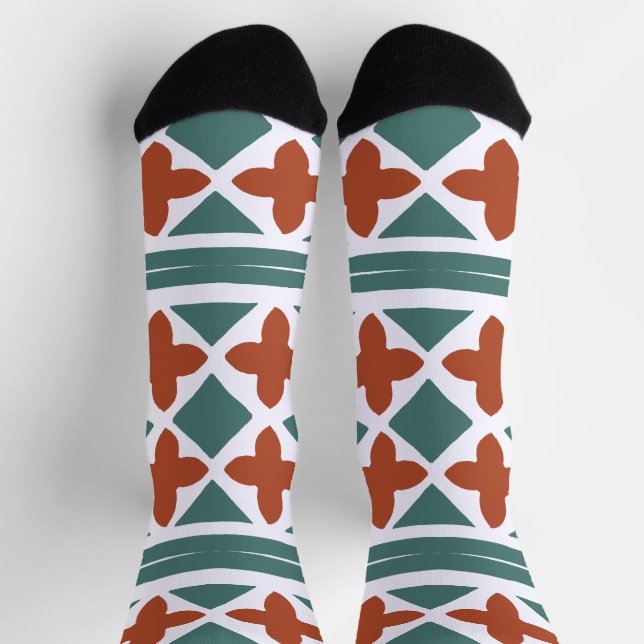 Andalusische Fliesen 15 Socken (Oben)