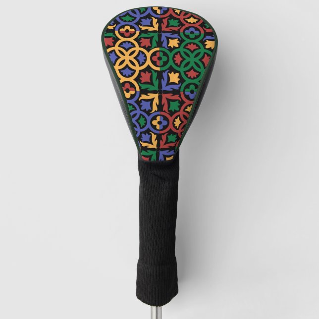 Andalusische Fliesen 3 Golf Headcover (Vorderseite)
