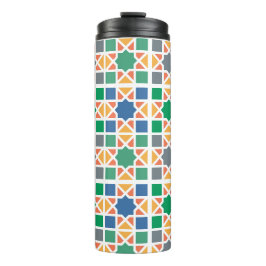 Andalusische Fliesen 4 Thermosbecher