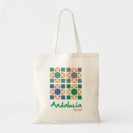 Andalusische Fliesen 4 Tragetasche