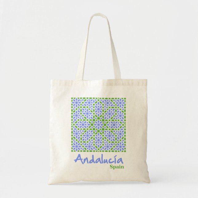Andalusische Fliesen 7 Tragetasche (Vorne)