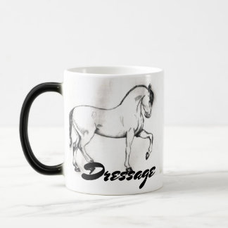 Andalusische PferdPiaffe Dressage-Tasse Verwandlungstasse