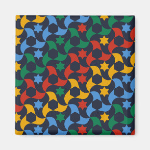 Andalusische Tiles 12 (Alhambra Palace, Granada) Magnet