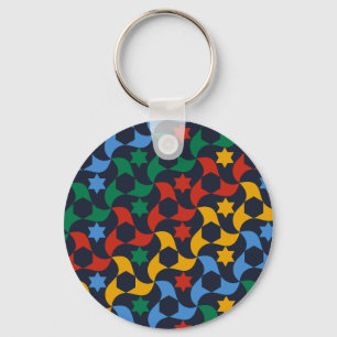 Andalusische Tiles 12 (Alhambra Palace, Granada) Schlüsselanhänger