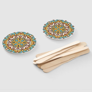 Andalusisches Mosaik Fächer
