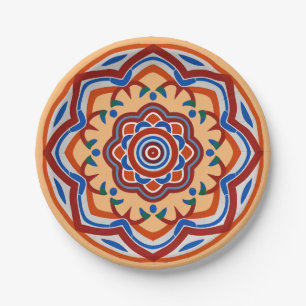 andalusisches Mosaik Pappteller