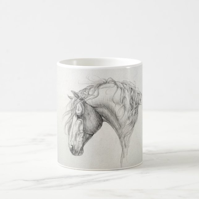 Andalusisches Pferd Kaffeetasse (Mittel)