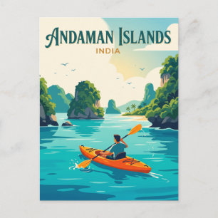 Andamanen Indien Postkarte
