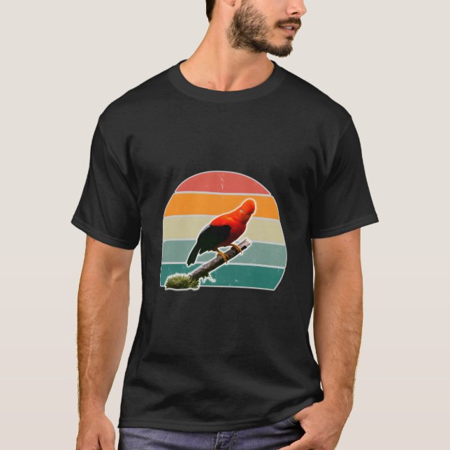 Andenhahn und Tunki-Vogel T-Shirt (Vorderseite)