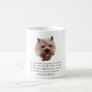 Andenken Cairn Terrier - Männlich Tasse