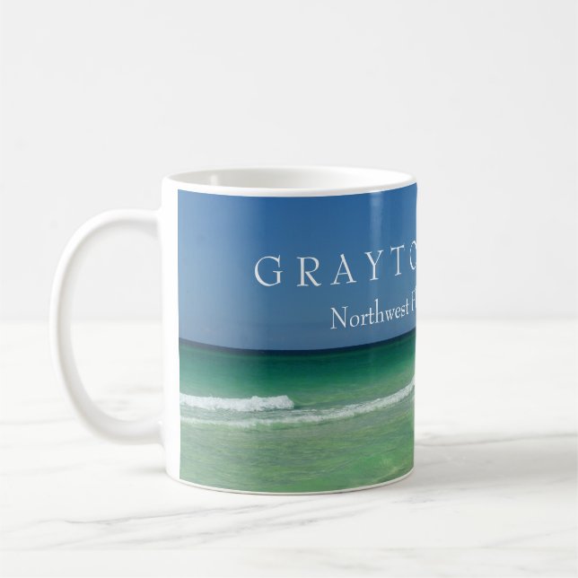 Andenken der GRAYTON STRAND ~ Kaffeetasse-/Tasse Kaffeetasse (Links)