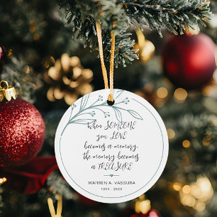 Andenken Erinnerungsgabe Schatz Ornament