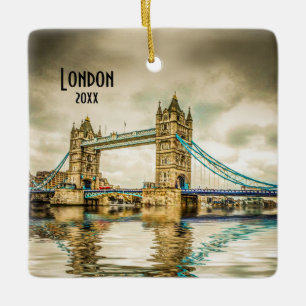 Andenken Foto-Londons besitzen Reise-England Keramikornament
