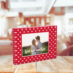 Andenken-Foto-Vorlage für christliche Liebe zueina Fotoblock