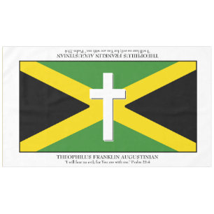 Andenken JAMAICA FLAG Kreuzschrift 60"x104" Tischdecke
