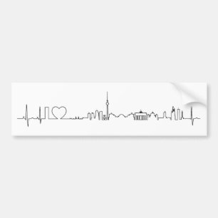 Andenken Liebe I Berlins (ecg Art) Autoaufkleber