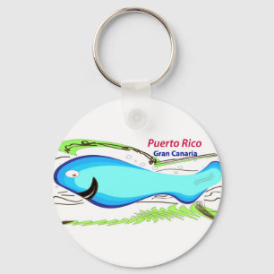 Andenken Puertos Rico Gran Canaria Schlüsselanhänger