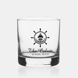 Andenken-Schiffssteuer Whiskyglas