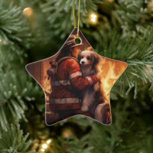 Andenken-Schmuck für Haustiere, Geschenk für Papil Keramik Ornament