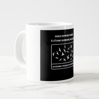 Andenken-Tasse – Burbank-Teich, Danville QC | Mome Jumbo-Tasse