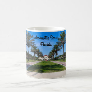Andenken-Tasse von Jacksonville-Strand, Florida Kaffeetasse