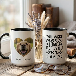 Andenken zur liebevollen Erinnerung an ein Haustie Tasse