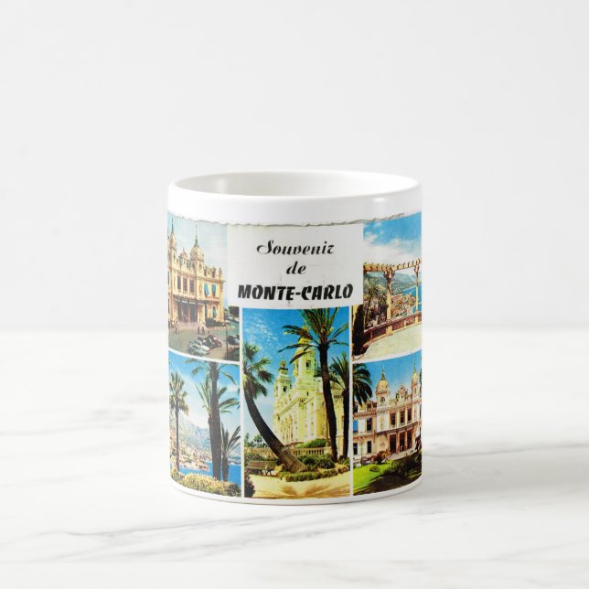 Andenkende Monte Carlo Kaffeetasse (Mittel)