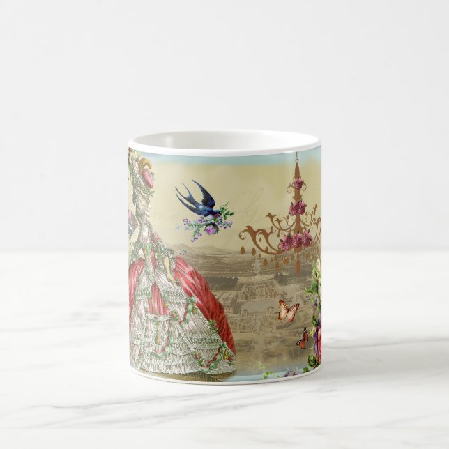 Andenkende Versailles Kaffeetasse (Mittel)