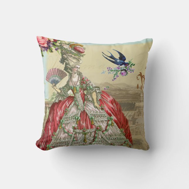 Andenkende Versailles Kissen (Vorderseite)