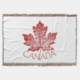 Andenkenthrow-Decke Kanadas umfassende coole Decke