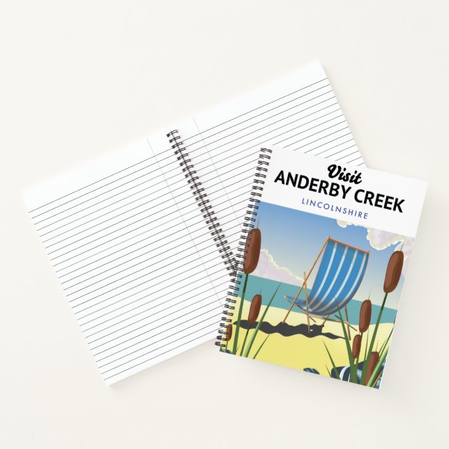 Anderby Creek Lincolnshire Notizbuch (Innenseite)