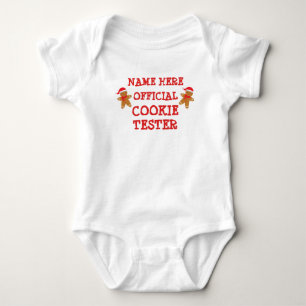 Ändere ALLE TEXT Hinzufügen Name Offizieller Keks  Baby Strampler