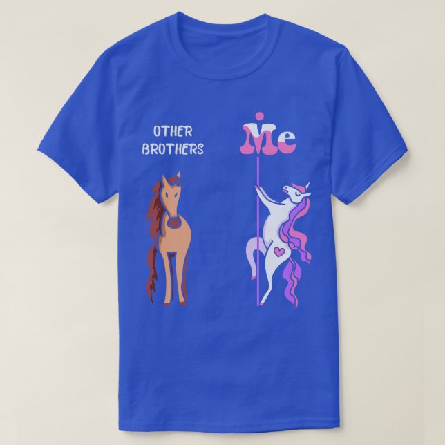 Andere Brüder Me T-Shirt Unicorn Brother Funny Ges (Design vorne)