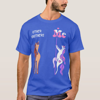Andere Brüder Me T-Shirt Unicorn Brother Funny Ges