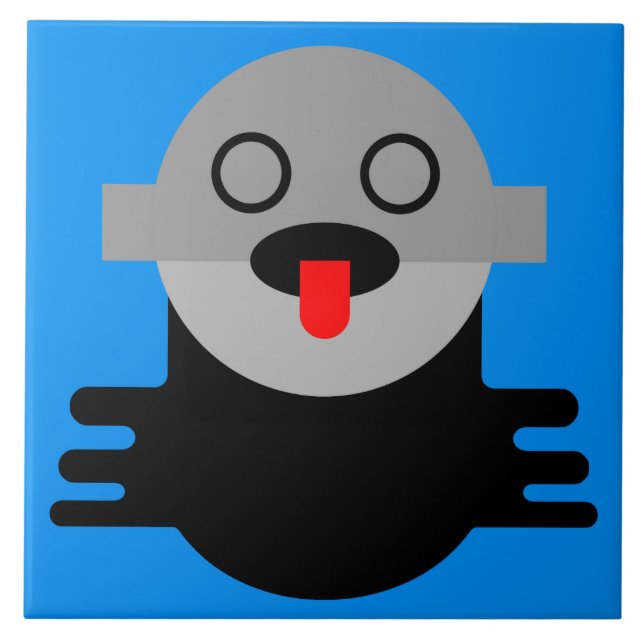 Andere Dimension Dada Alien Manga Clupkitz Fliese (Vorderseite)