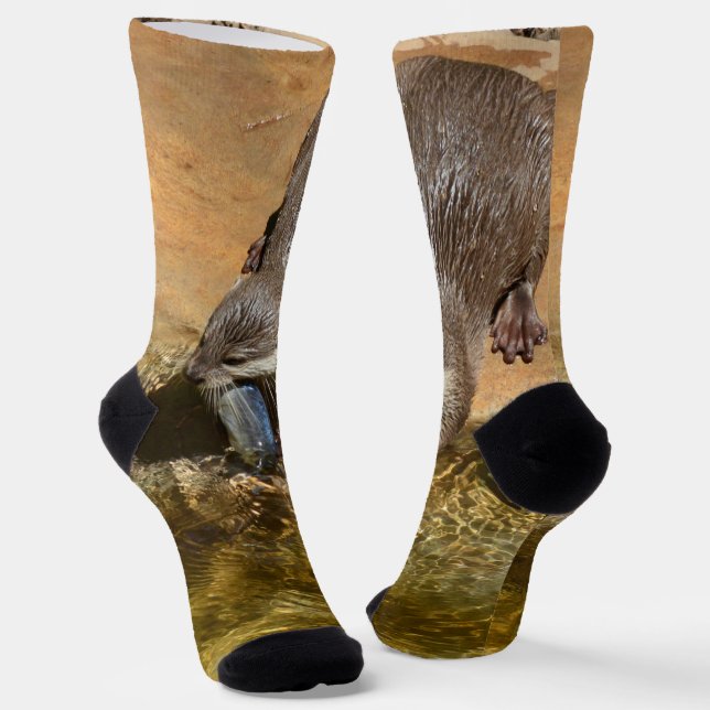 Andere essen einen Fisch, Crew Socken (Gewinkelt)